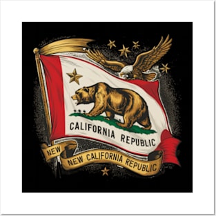 n california republic Posters and Art